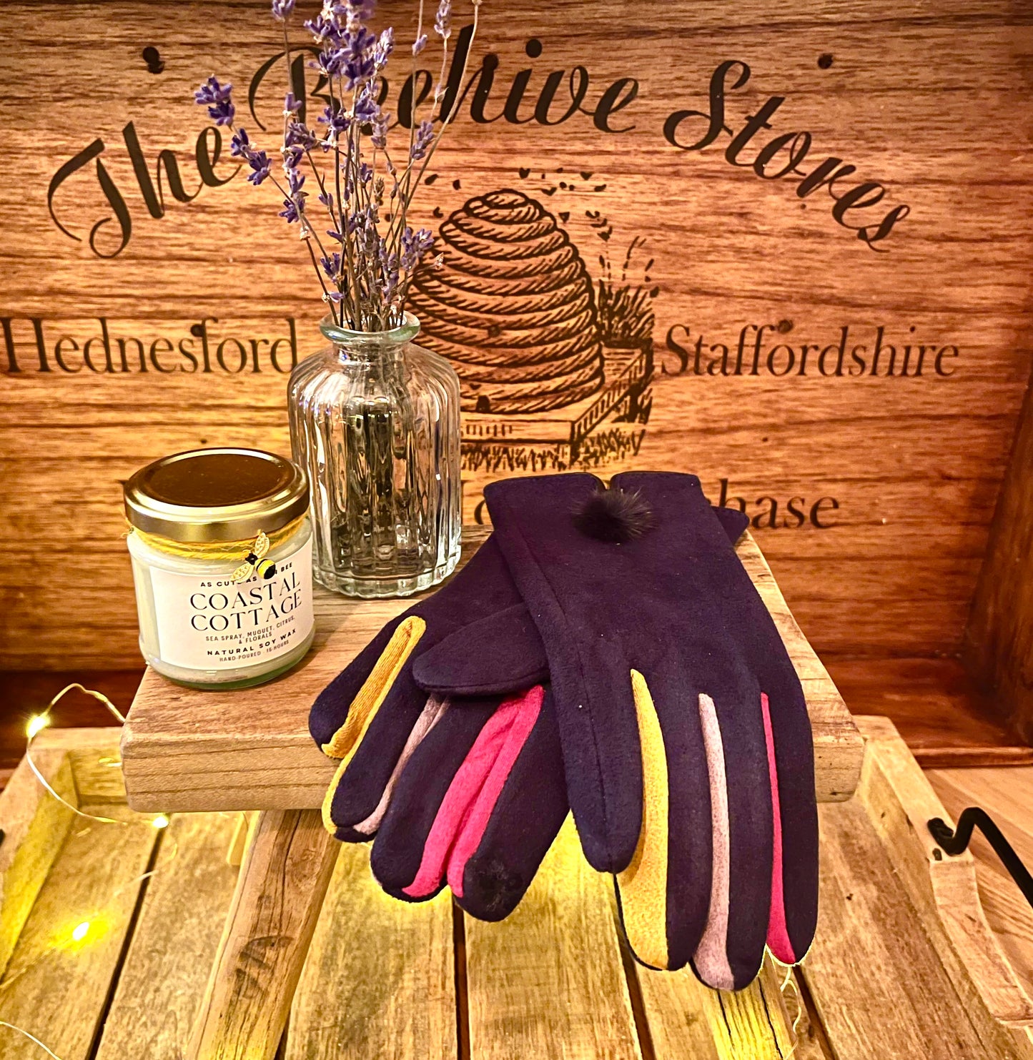 Smart Touch Velvet Feel Gloves - One Size