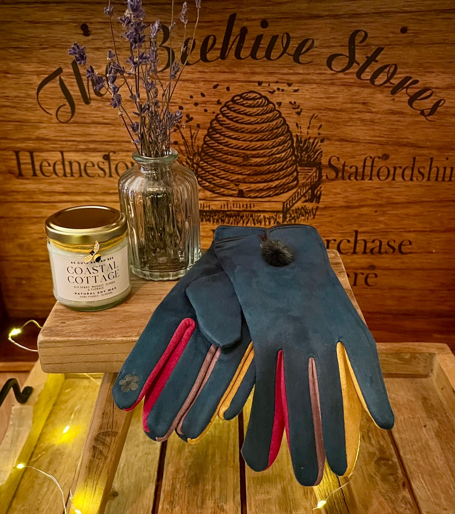 Smart Touch Velvet Feel Gloves - One Size