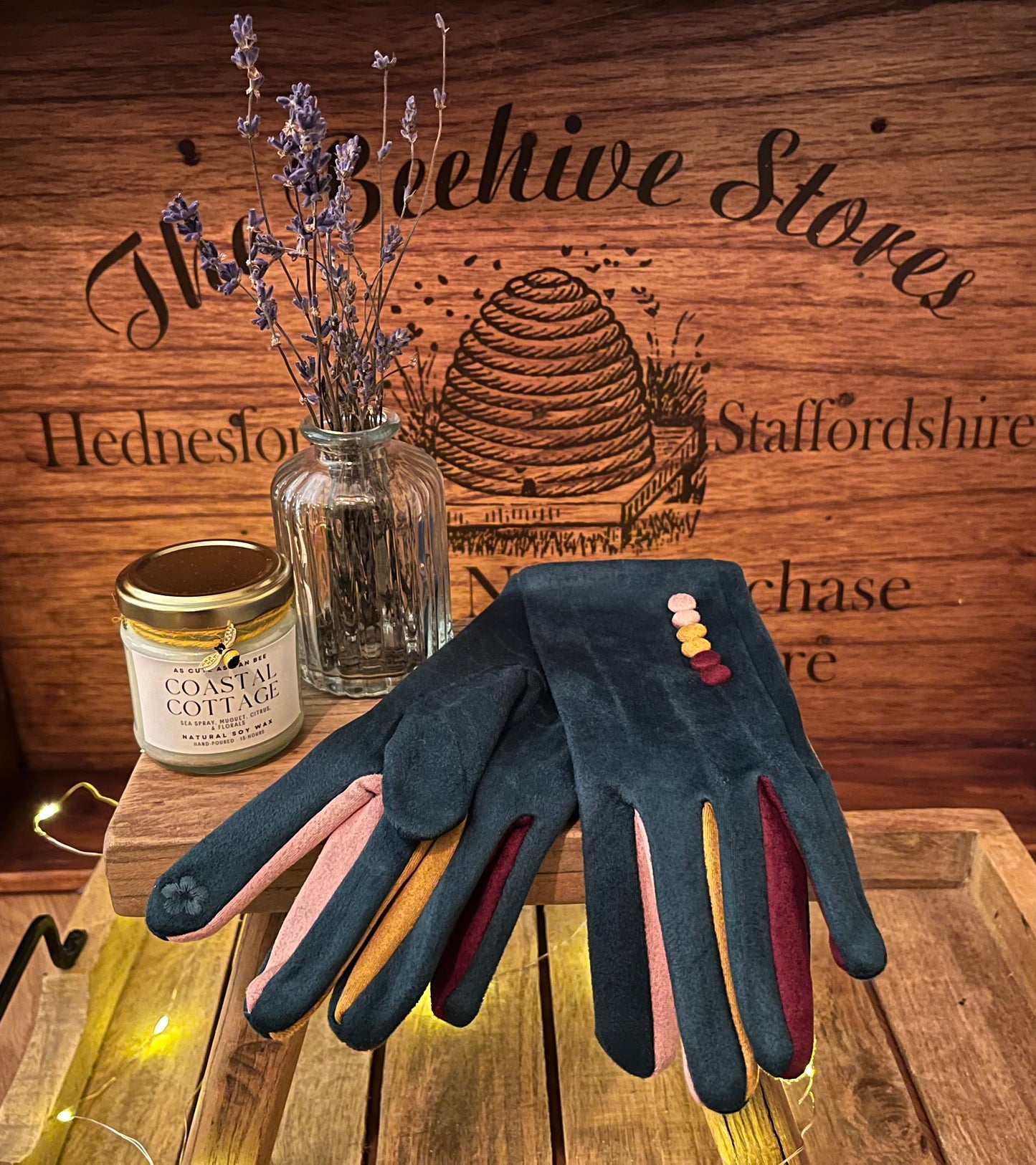 Smart Touch Velvet Feel Gloves - One Size