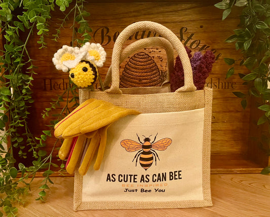 'As Cute As Can Bee' "Just Bee You" Tote Bag