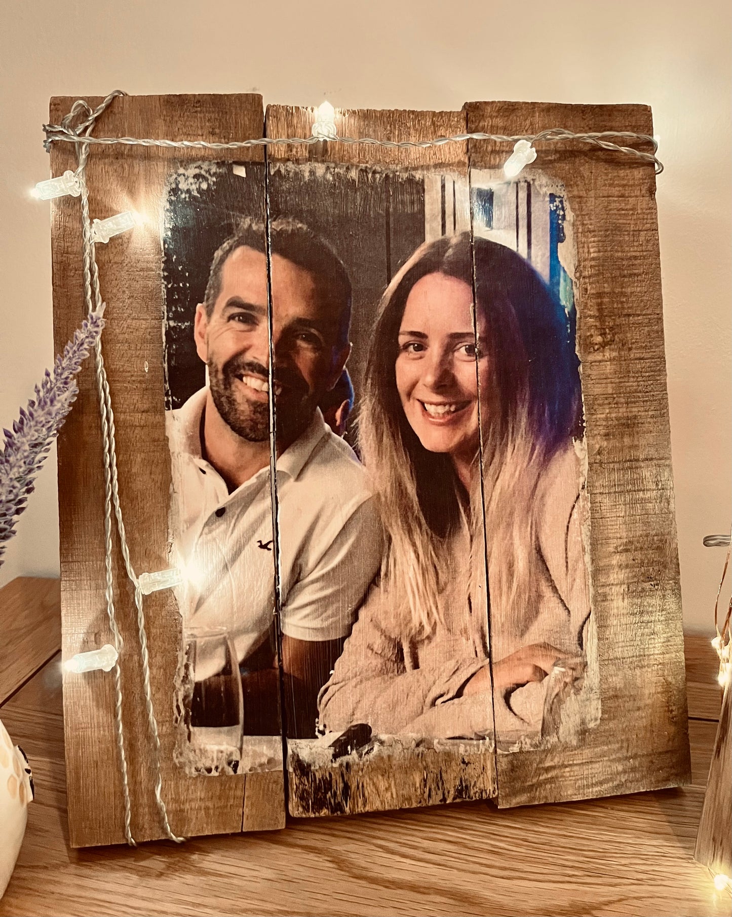 🌿 Timeless Oak Photo Plaques – For Pets and Loved Ones 🌿