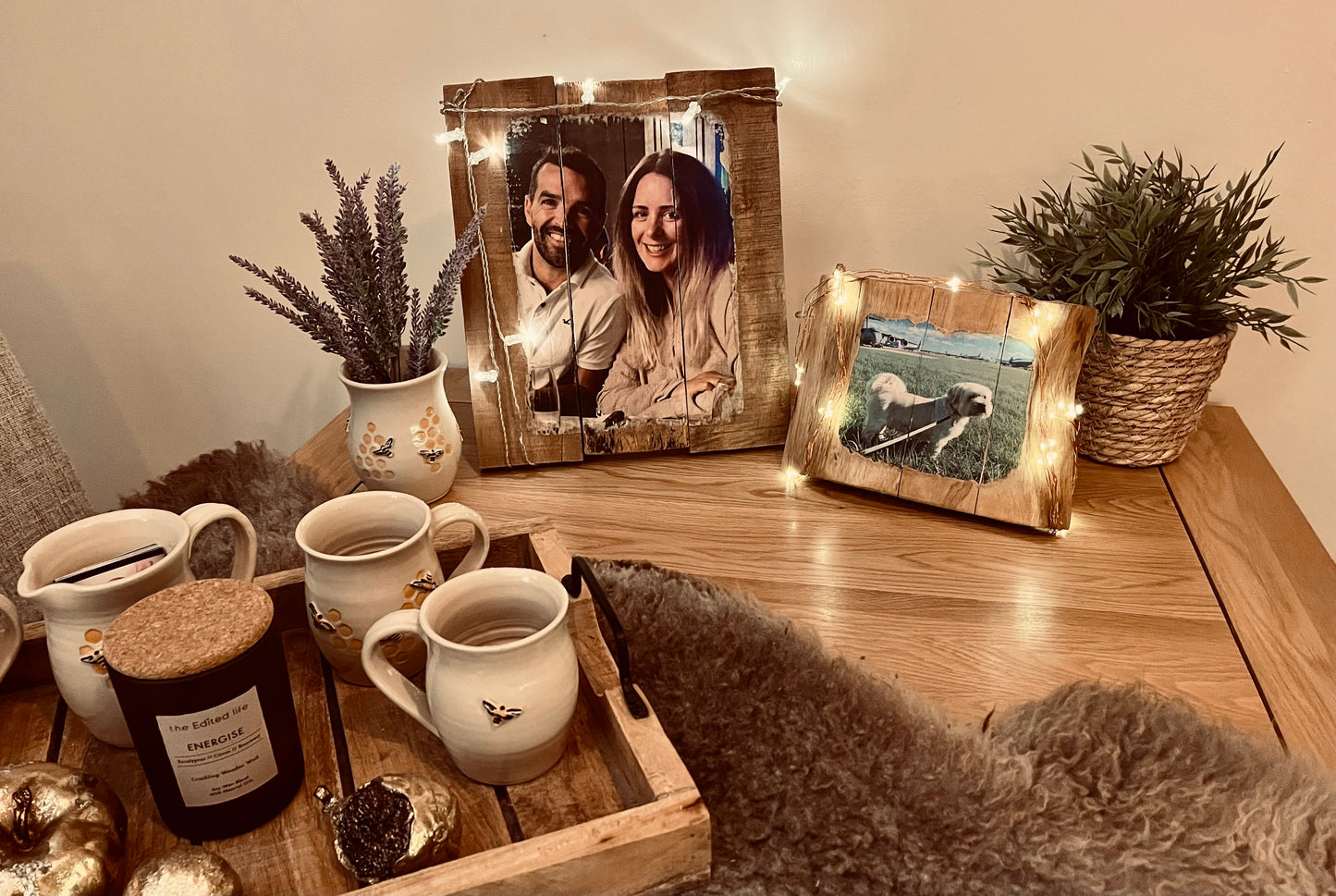 🌿 Timeless Oak Photo Plaques – For Pets and Loved Ones 🌿